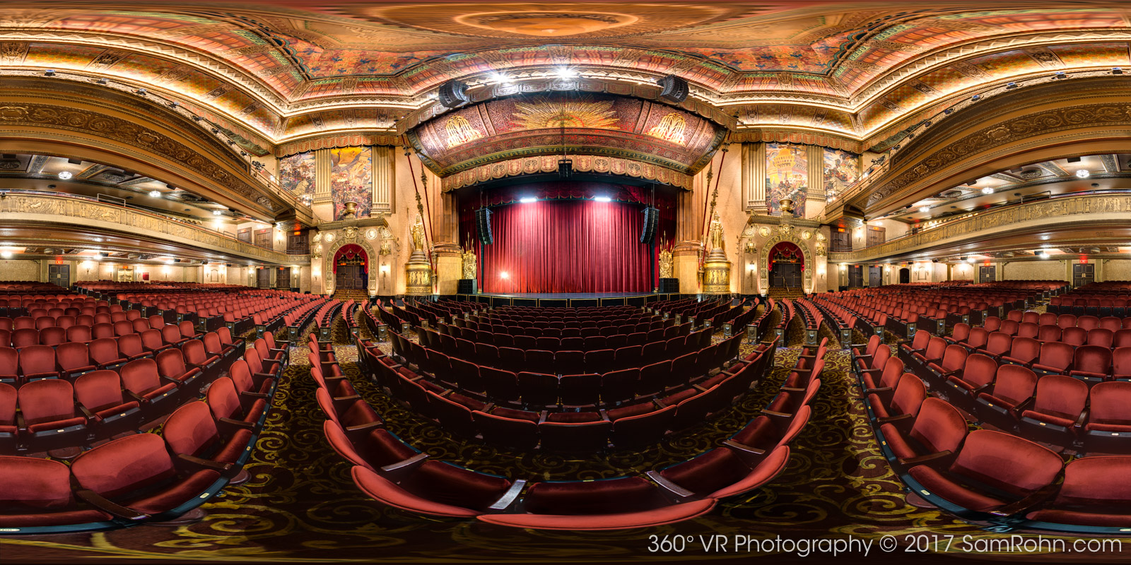 Beacon Theatre, NYC 360° Virtual Tour Sam Rohn 360° Photography
